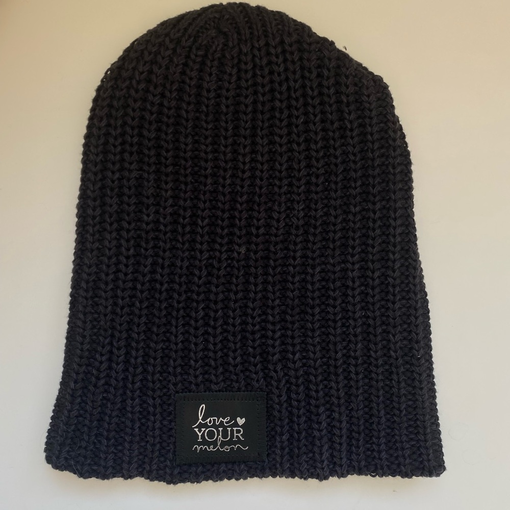 Love your melon black hat (never worn)
